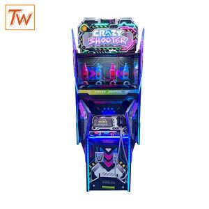 Nouvelle conception de machine d'arcade en fer, simulateur de tir à monnayeur Crazy Shooter, version anglaise pour centre de jeux - Product Image 4