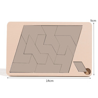 Puzzle intelligent pour la maison, niveau 10, défi impossible, puzzle en bois, jeu de réflexion, jouet éducatif d'intelligence