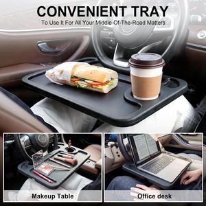 Table de voiture multifonctionnelle pour ordinateur portable, bureau, écriture, à fixer sur le volant - Product Image 4