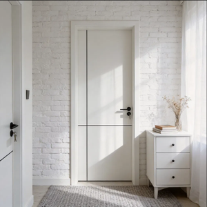 Porta Interna in Acciaio Personalizzata, Moderna e Semplice, Insonorizzata, Resistente all'Acqua, Disponibile Direttamente dalla Fabbrica - Product Image 6