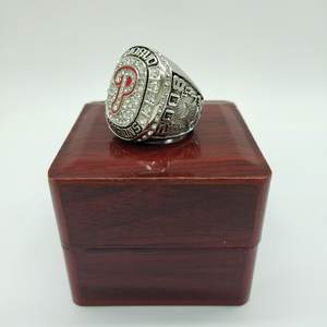 Bague de champion MLB 2017 des Astros de Houston authentique, en alliage classique plaqué argent avec pierres précieuses de laboratoire, best-seller transfrontalier - Product Image 4