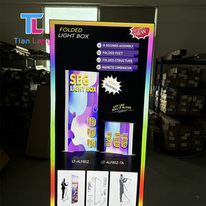 TIANLANG กล่องไฟอลูมิเนียมแบบพกพา-กล่องไฟพับได้สำหรับติดตั้งเครื่องมือ-กล่องไฟโฆษณา - Product Image 4