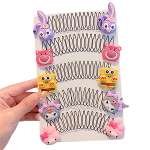 Horquilla Kawaii para niños, Melody Kuromi My, muñeca de Anime de dibujos animados, pinza de pelo Invisible, tocado, juguete, regalos para niñas - Product Image 6