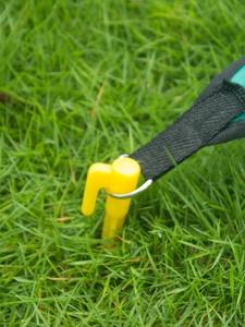 Auvent triangulaire de protection solaire pour cour, tente de camping extérieure, <span class=keywords><strong>voile</strong></span> pare-soleil argenté, idéal pour l'extérieur - Product Image 4