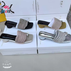 Sandalias de tacón alto para mujer, novedad de verano, zapatos de fiesta, moda, punta abierta, tacones altos, diseño mixto, venta al por mayor, parte superior de PU - Product Image 4