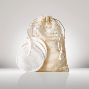Lot de tampons démaquillants lavables réutilisables en <span class=keywords><strong>coton</strong></span> de fibre de bambou 4 couches, avec charbon de bois, pour le retrait des cils - Product Image 1