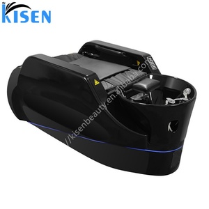 KISEN Fauteuil de lavage électrique pour spa capillaire, réglable et inclinable, idéal pour salon de coiffure - Offre spéciale - Product Image 1