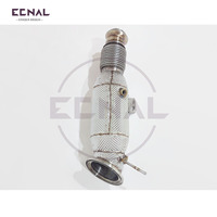 Ecnal pour Supra A90 B58 3.0T 2019+ avec interface de rotule isolée OPF, sans CEL, collecteur d'échappement en acier inoxydable