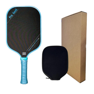 Raquetas de Pádel Profesionales Personalizadas al por Mayor, Ligeras y Cómodas, de Kevlar, Superficie de Fibra de Carbono T700 de 16 mm con Mango Delgado - Product Image 1