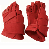 Gants de hockey sur glace confortables, vente directe d'usine, fabriqués en polyester durable, équipement essentiel