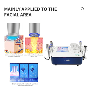 Appareil de beauté coré<span class=keywords><strong>en</strong></span> pour le lifting du visage et la réduction des rides, raffermissant la peau, avec technologie de fréquence <span class=keywords><strong>V</strong></span> pour le visage et la zone des yeux, à poser sur le bureau - Product Image 3