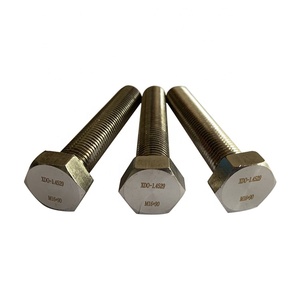 25-6mo 1.4529 no8926 thép không gỉ M16 bu lông Neo và đai ốc M12 thép không gỉ Bolt Nut máy giặt Stud bu lông và đai ốc - Product Image 2