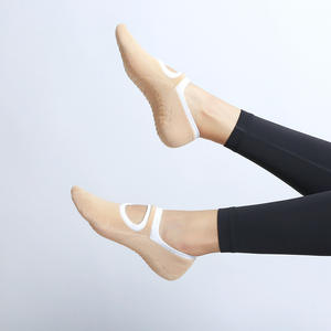 <span class=keywords><strong>2025</strong></span> Personalizado Dispensador Respirável Yoga Meias Não Mostrar Anti Slip Fitness Pilates Meias para As Mulheres - Product Image 3