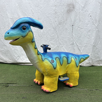 Trottinette électrique dinosaure pour enfants, rechargeable, à monnayeur, pour parcs d'aventure pour enfants