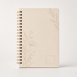 Carnet à carreaux vierge OEM A5 B5, journal en papier uni avec logo personnalisé, vente en gros pour l'école - Product Image 1