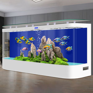Fabricant Vente en gros Aquariums en verre personnalisés pour poissons d'intérieur Grands aquariums d'eau douce Ensemble complet sans cadre Réservoirs de poisson ménagers - Product Image 2