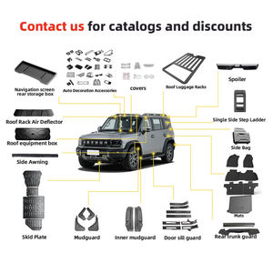 Accessoires intérieurs pour Jetour T2 tapis de voiture garde-boue porte seuil garde boîte de rangement nouveau haut-parleur couverture énergie véhicule pièces accessoire - Product Image 2