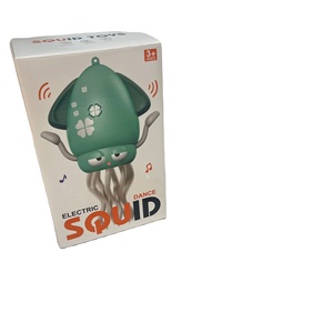 New Arrival bé Đồ chơi điện bò nhảy múa bạch tuộc đồ chơi mực tự động trở ngại tránh với ánh sáng âm nhạc cho trẻ em - Product Image 2