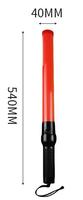 Bâton de signalisation de sécurité portable de bonne qualité, bâton lumineux rouge à LED clignotant, bâton de sécurité, lumière d'avertissement