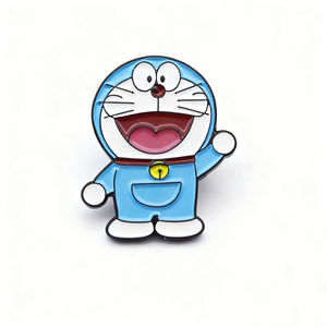 เข็มกลัดเคลือบนิกเกิลสีดำลายกระต่ายน้อยน่ารักถักไหมพรม <span class=keywords><strong>Tsuki</strong></span> Rabbit สไตล์การ์ตูน เหมาะเป็นของขวัญให้เพื่อน - Product Image 3