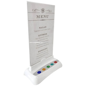 CATEL CTTN85 5 Cái Giá Đỡ Máy Nhắn Tin Thực Đơn Hệ Thống Gọi Điện Không Dây Hệ Thống Dịch Vụ Gọi Điện Cho Người Phục Vụ Điện Tử Cho Thiết Bị Nhà Hàng - Product Image 2