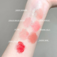 Baume Minéral Multi-Usages pour Joues et Lèvres, Fard à Joues Hydratant Longue Tenue, Haute Pigmentation, Fini Crémeux et Lumineux