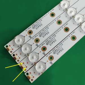 Tira de retroiluminación LED para TV LCD XS-2834 nueva, modelo GJ-2K16 D2P5-400-D409-V1-P1tch, equivalente a LB40039 V0_00 para <span class=keywords><strong>Philips</strong></span> 40PFF5361/T3 40PFF5301/T3. - Product Image 5