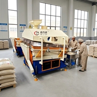 Machine à déstoner les graines durables, professionnelle, pour l'élimination des impuretés et des pierres, équipement agricole de traitement des semences
