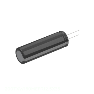 ตัวเก็บประจุ200TXW180MEFR12.5X35เรเดียล180 uF 20% uF 200V รูผ่านรู - Product Image 1