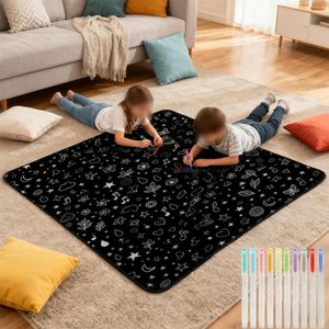 Manta con Diseño de Gatos, para Pintar y Hacer Grafitis, Actividad Interactiva y Entretenida, Ideal para Fiestas de Cumpleaños y Eventos Escolares - Product Image 3