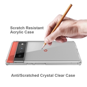 Coque transparente en Tpu pour Google <span class=keywords><strong>Pixel</strong></span> <span class=keywords><strong>6</strong></span> Pro pour Google <span class=keywords><strong>Pixel</strong></span> <span class=keywords><strong>6</strong></span> Coque de téléphone transparente Couvertures mobiles - Product Image 3