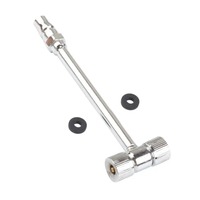Tuyau de gonflage universel pour pneus, buse robuste anti-fuite, jauge de pression facile à utiliser pour voiture, moto, vélo