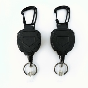 Porte-badge rétractable robuste et créatif avec <span class=keywords><strong>clip</strong></span> de ceinture en métal durable <span class=keywords><strong>pour</strong></span> activités de plein air - Product Image 3