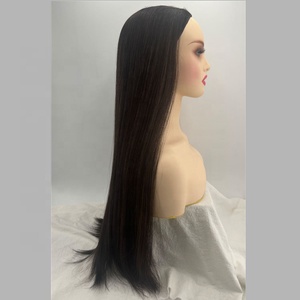 <span class=keywords><strong>Perruque</strong></span> Juive Casher Européenne à Lacet Frontal pour <span class=keywords><strong>Femme</strong></span>, Bandeau Chute, Fabriquée à Partir de Cheveux Humains Vierges, Produit en Gros - Product Image 2