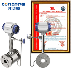 Suhu tinggi hidrogen udara uap padat 8 inci Plug-in flowmeter tipe penyisipan Gas <span class=keywords><strong>Vortex</strong></span> aliran <span class=keywords><strong>Meter</strong></span> - Product Image 1