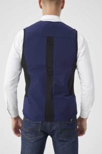 سترة تدريب خيول السباق في الهواء الطلق مع شعار مخصص، مزودة بوسادة هوائية للحماية، مصنوعة من السباندكس/النايلون، ملابس الفروسية - Product Image 4