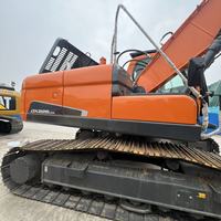 Excavatrice sur chenilles d'occasion Doosan DX225LCA 22 tonnes, modèle 2018, avec pompe moteur et roulement testés et inspectés – Vente de matériel de construction