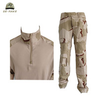 Ensemble uniforme tactique Woodland Frog Cut 2026 unisexe Ripstop pour la chasse en extérieur, chemise et pantalon, personnalisable OEM De-Make RF002-1