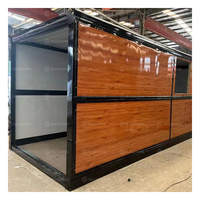 Maisons préfabriquées pliables, emballage plat rapide, maisons de stockage pliables, conteneurs extensibles, unités pliables, bureau portable, cabine, mini-maison