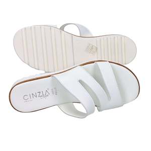 Sandali bassi bianchi da donna Cinzia Soft IAF23209 - Product Image 6