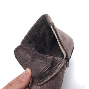 <span class=keywords><strong>Botas</strong></span> de invierno para niñas 2025, botines con <span class=keywords><strong>cordones</strong></span> y cremallera lateral con forro de algodón, <span class=keywords><strong>botas</strong></span> para niños - Product Image 6