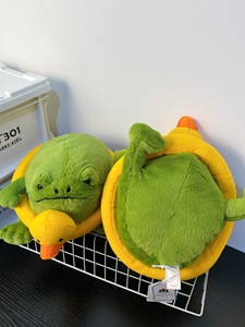 卸売のかわいいジェリーキャットの雨蛙、浮き輪付きの柔らかいぬいぐるみ、13cm、子供向けギフト、夏のプールデコレーション - Product Image 3