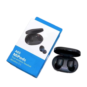 Bán Buôn A6S <span class=keywords><strong>Mini</strong></span> TWS Earbuds 5.3-Inch Trong Tai Stereo Tai Nghe Âm Thanh Tai Nghe <span class=keywords><strong>LED</strong></span> Chỉ Số Pin Tiếng Ồn Hủy Bỏ Tai Nghe Tai Nghe - Product Image 1
