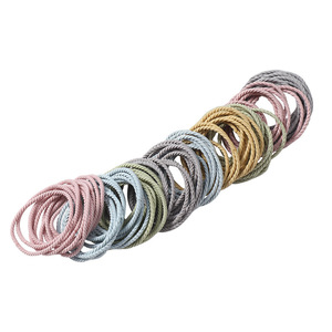 Coletero Delgado de Alta Elasticidad de 25cm, Banda para el Cabello de Tela para Uso Diario - Product Image 5