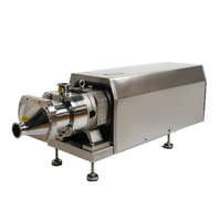 Pompe à double vis hygiénique en acier inoxydable haute pression électrique 220V/380V pour l'industrie alimentaire (chocolat, mélasse)