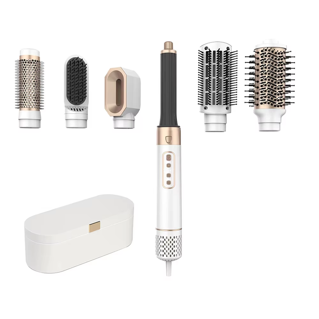 OEM Factory High-Speed Ionic Six-in-One Hot Air Comb Hair Dryer & Styler Multi Styler Ionic Feature