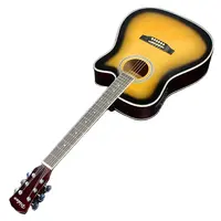 Billige China E-Gitarre 41 Zoll Akustik E-Gitarre Kit Vintage Sunburst 39 Zoll Akustik Guiar
