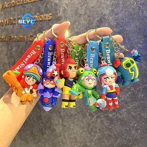 Nuovo Portachiavi Pendente Cartoon <span class=keywords><strong>Brawl</strong></span> <span class=keywords><strong>Stars</strong></span> per Giochi Mobile Transfrontalieri, Portachiavi per Auto e Borsa - Product Image 3