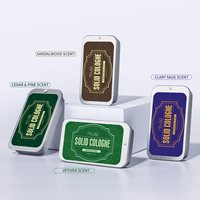 Coffret cadeau de gel de Cologne pour homme OEM, léger, à absorption rapide, non collant, formule propre, longue durée, parfum solide pratique pour les voyages