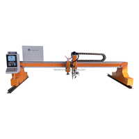 Cortadora de plasma tipo pórtico de alta resistencia, máquina de corte por plasma y oxígeno de precisión, pórtico de 3000 mm, kit de máquina de corte por plasma CNC 1530 tipo pórtico